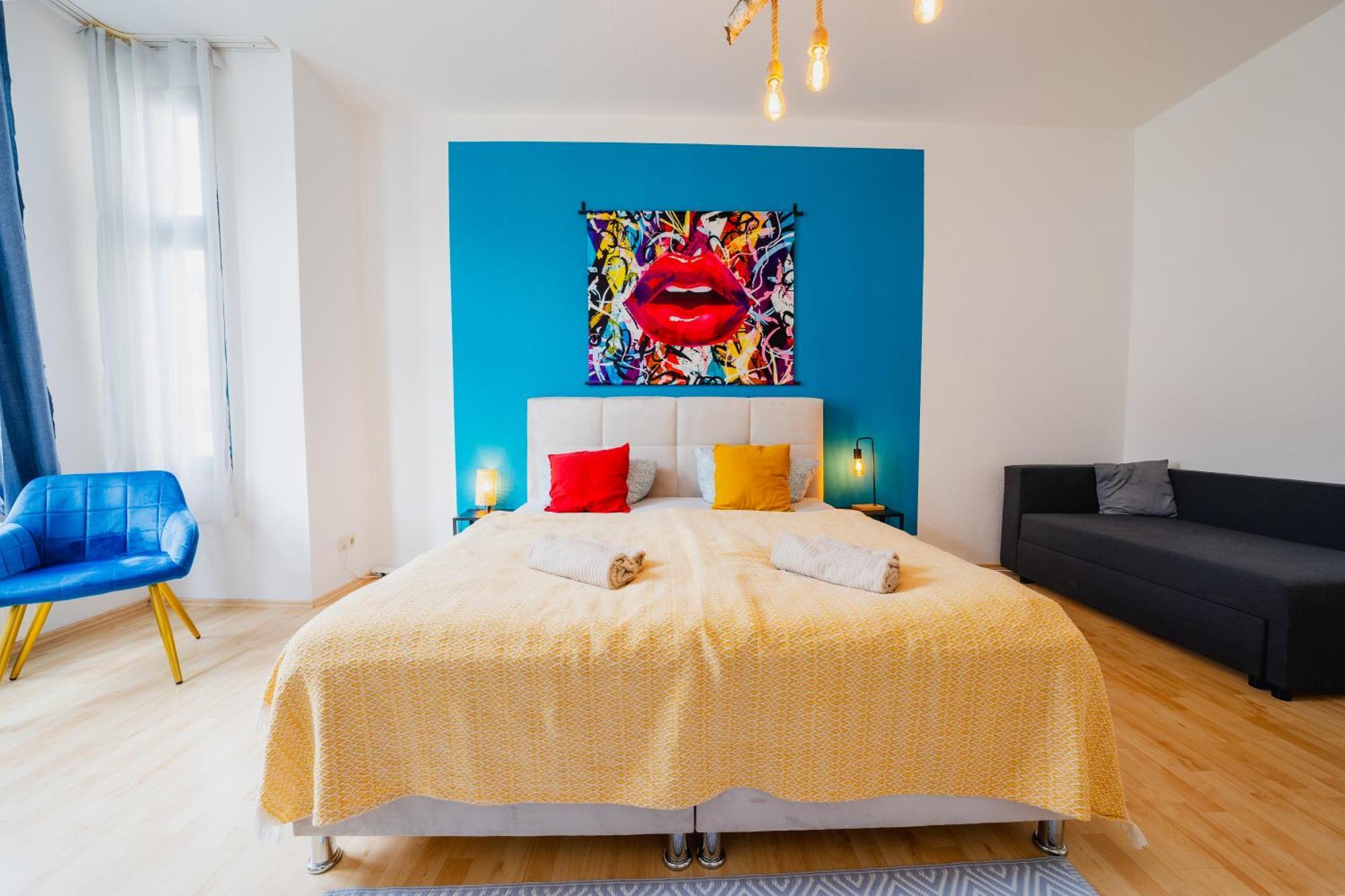 Blue Chili 05 - Charmante 2-zimmer Albauwohnung - 5 Pax - Wifi-netflix * Magdeburg