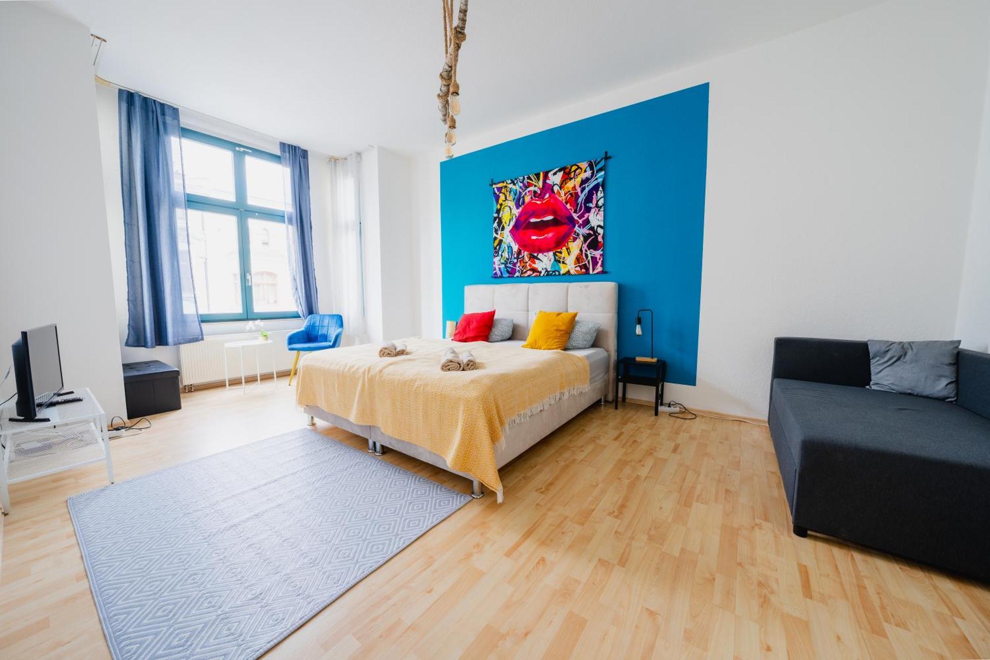 Blue Chili 05 - Charmante 2-zimmer Albauwohnung - 5 Pax - Wifi-netflix * Magdeburg